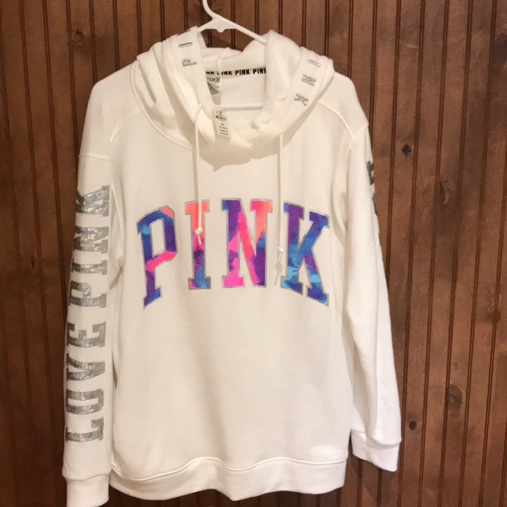 NWT VS Pink Bling Hoodie
